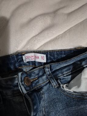 Denim Diva Girls Blue Jeans - Size 10
